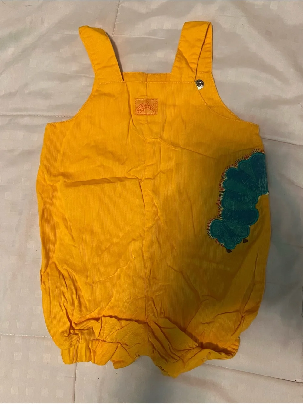 Carter's Bright Yellow The Very Hungry Caterpillar Romper